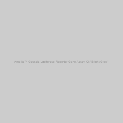 Amplite™ Gaussia Luciferase Reporter Gene Assay Kit *Bright Glow*